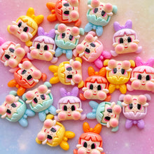 Load image into Gallery viewer, A606 PopMart Powerpuff Crybaby Resin Charms 10pcs