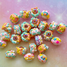 Load image into Gallery viewer, A578 Winnie Painted Beads 12pcs