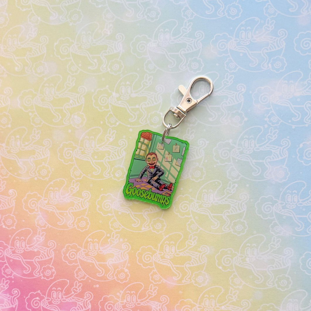 Goosebumps Mask Man Keychain