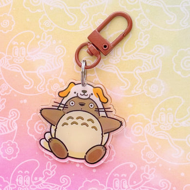 Totoro Dog Costume Keychain