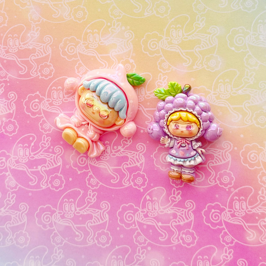 Jumbo Character Beads 2 Pcs