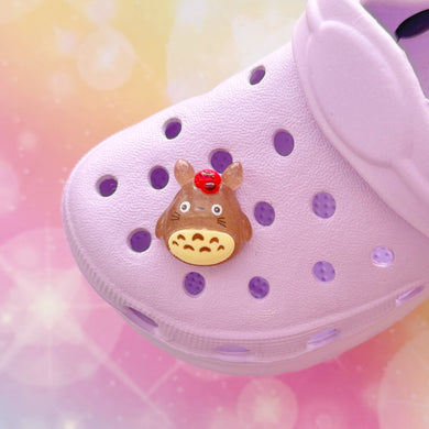 Totoro Ladybug Shoe Charm