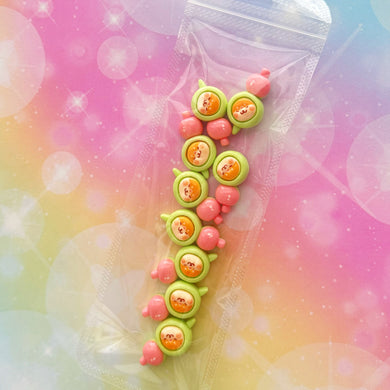 Shiba Inu Dango Resin Charms 1 Bag