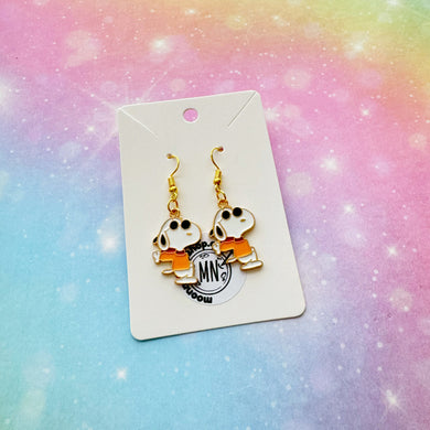 Cool Snoopy Dog Earrings