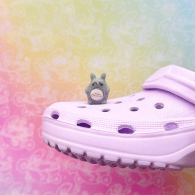 3D Totoro Sleepy Shoe Charm