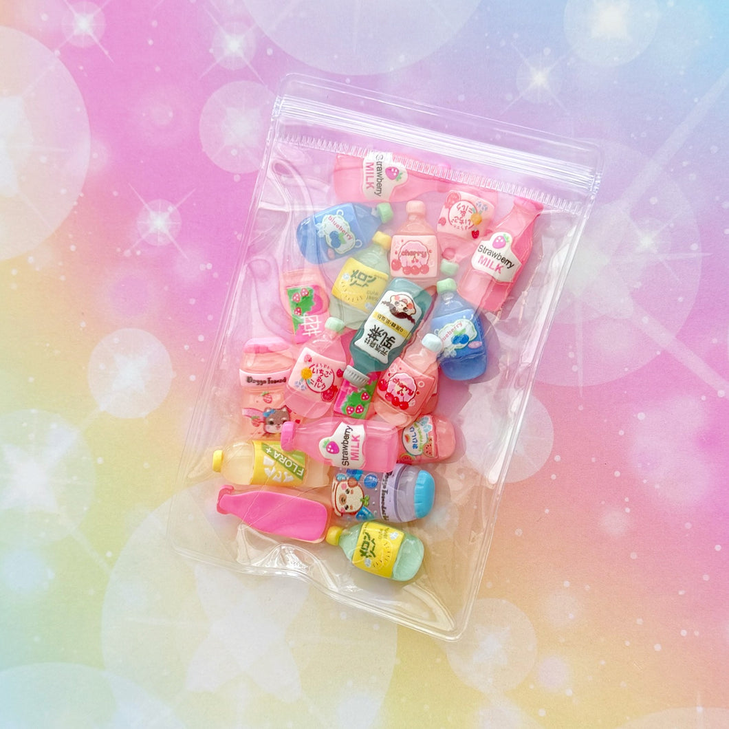 Drink Bottles Resin Charms