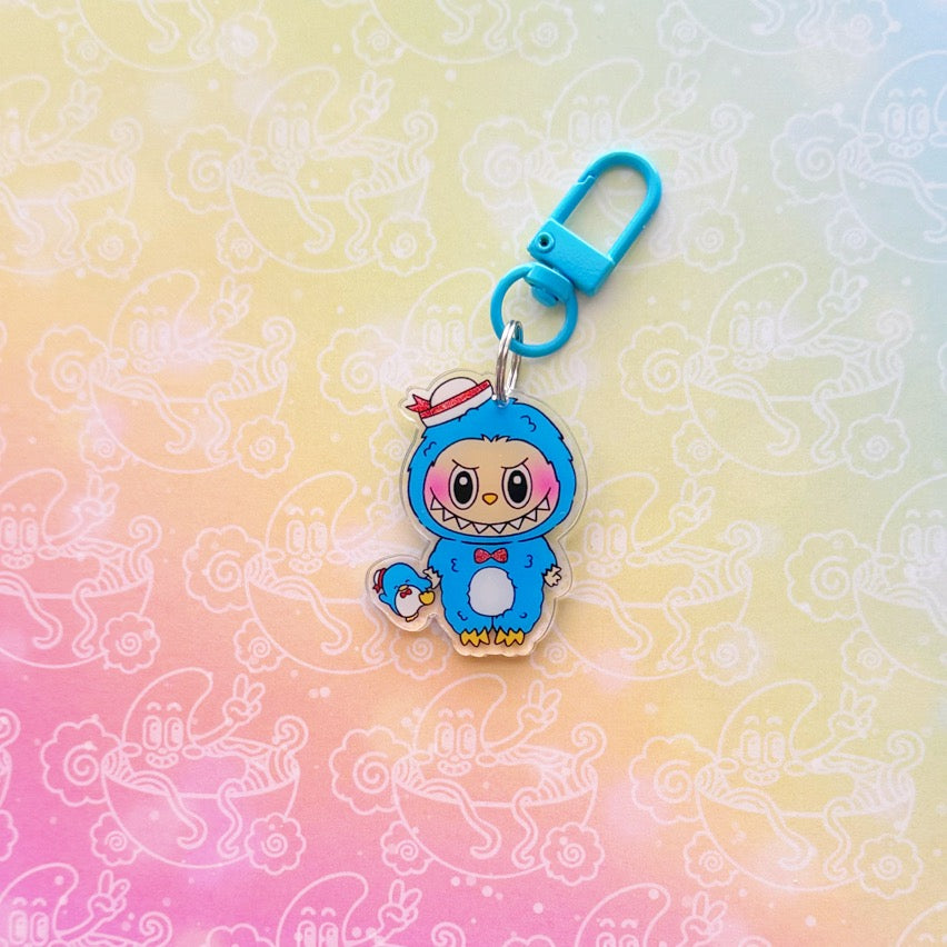 Labu Tuxedo Keychain
