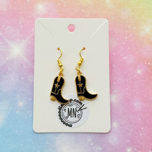 Cowboy Boots Earrings