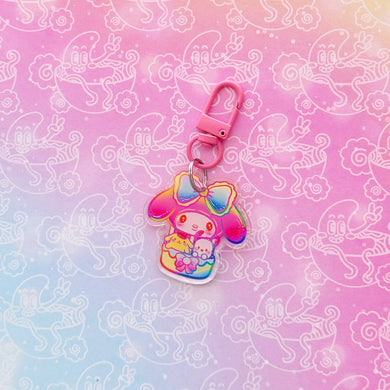 Rainbow Melody Keychain