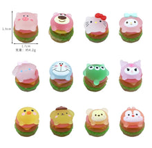 Load image into Gallery viewer, A368 Cartoon Burgers Charms 10pcs