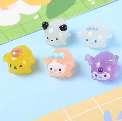 A391 Large Sanrio Jelly Buddies Charms 1 set