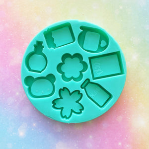 Kawaii Phone Grip Silicone Resin Mold