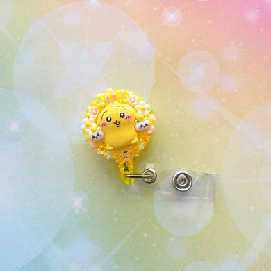 Chiikawa Badge Reel ID Holder