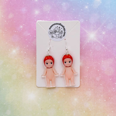 Sonny Angel Strawberry Earrings