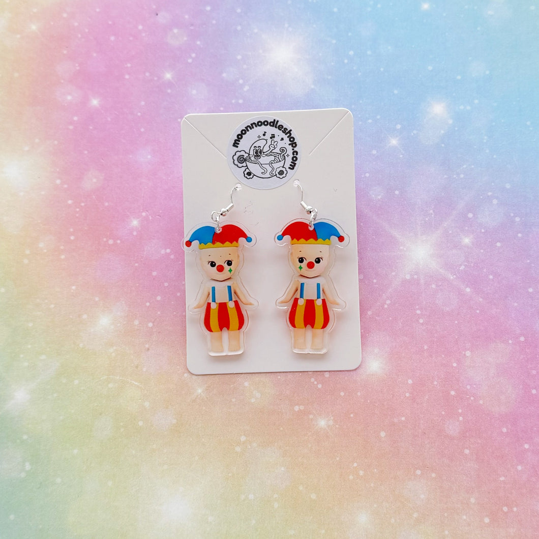 Sonny Angel Clown Earrings