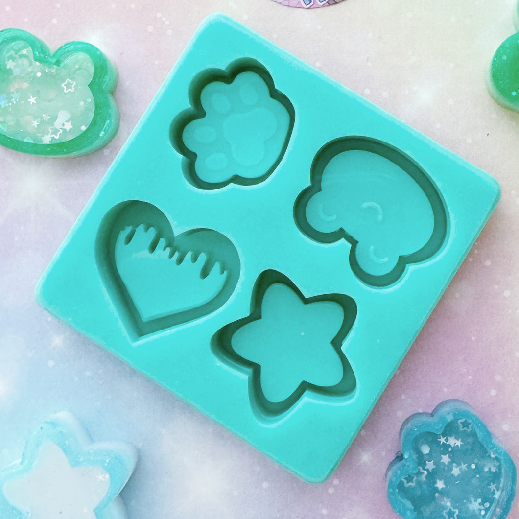 Froggy Star Grip Silicone Mold
