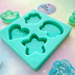 Froggy Star Grip Silicone Mold