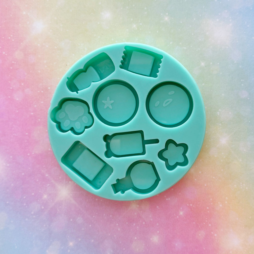 Cute Shaker Phone Grip Silicone Resin Mold