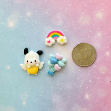 Load image into Gallery viewer, A381 Dreamy Pochacco Mix DIY Charms 30pcs