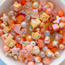 Load image into Gallery viewer, A456 OrangeDream Beads Mix - 1 Bag/55pcs