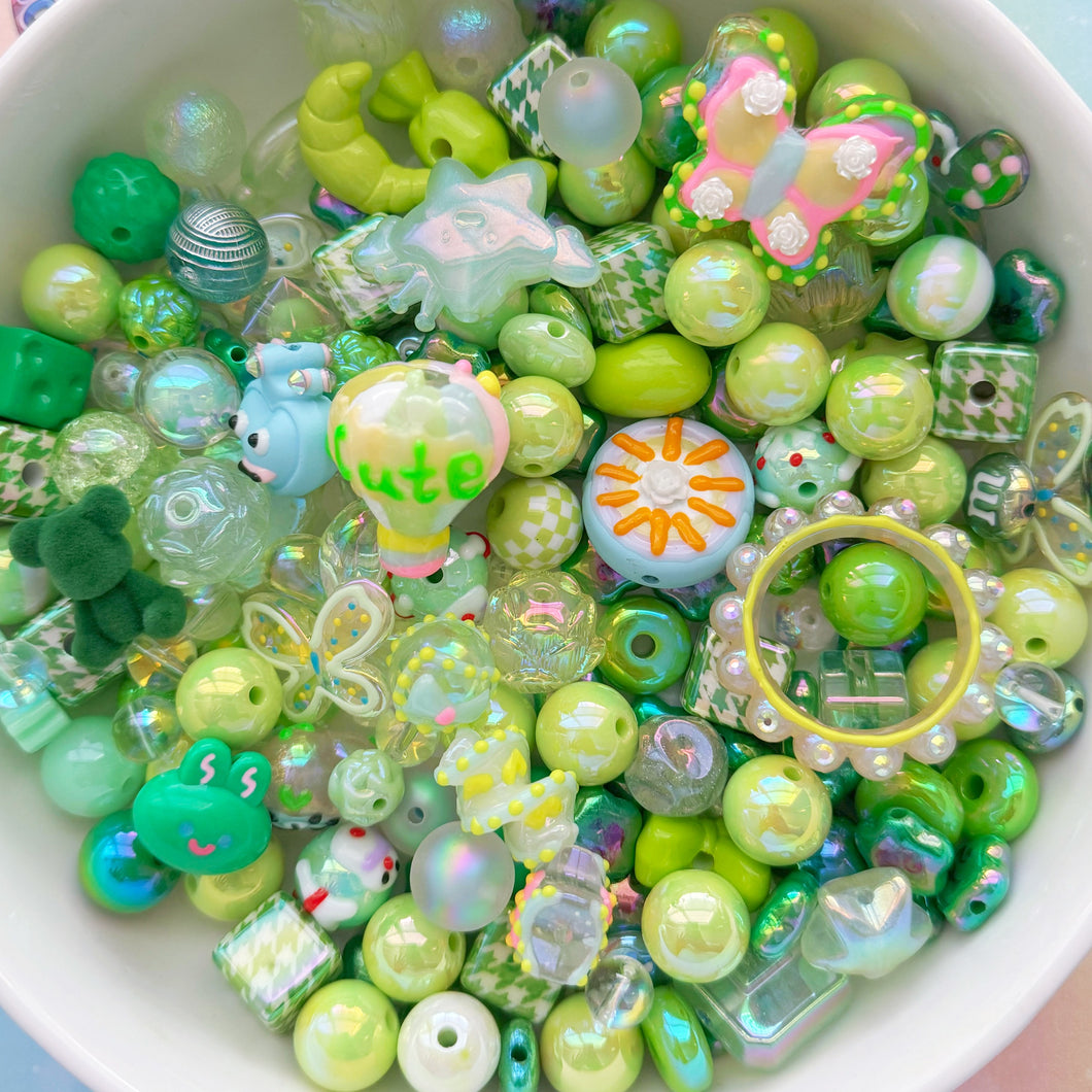 A454 GreenDream Beads Mix - 1 Bag/40pcs