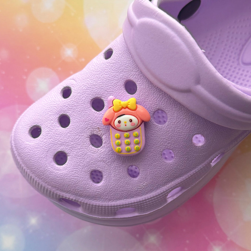 B165 Melody Phone Croc Charm