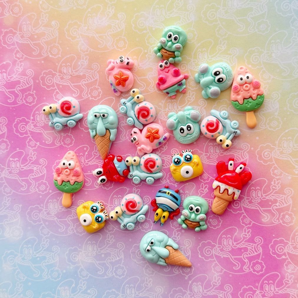SpongeBob Ice Cream Charms