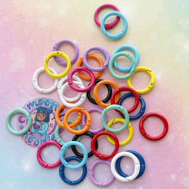 Keychain Rings 10pcs 1in