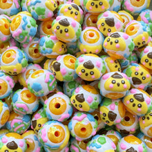 Load image into Gallery viewer, A509 PomPom Hand Painted Beads 20pcs