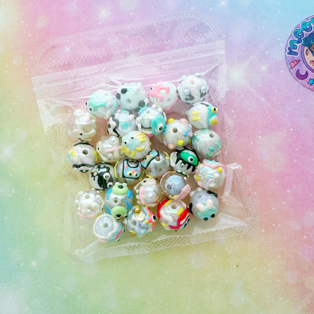 A521 Monster Beads 25pcs CLEARANCE