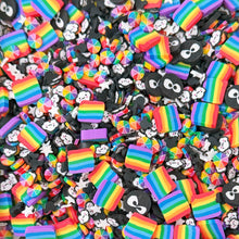 Load image into Gallery viewer, A522 Soot Rainbows Polymer Clay Sprinkles CLEARANCE