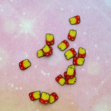 Load image into Gallery viewer, Smiling Fries Polymer Clay Sprinkles CLEARANCE