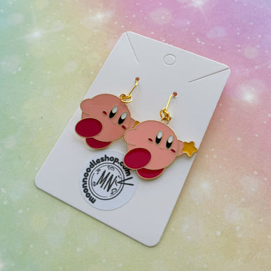 Kirby Star Earrings