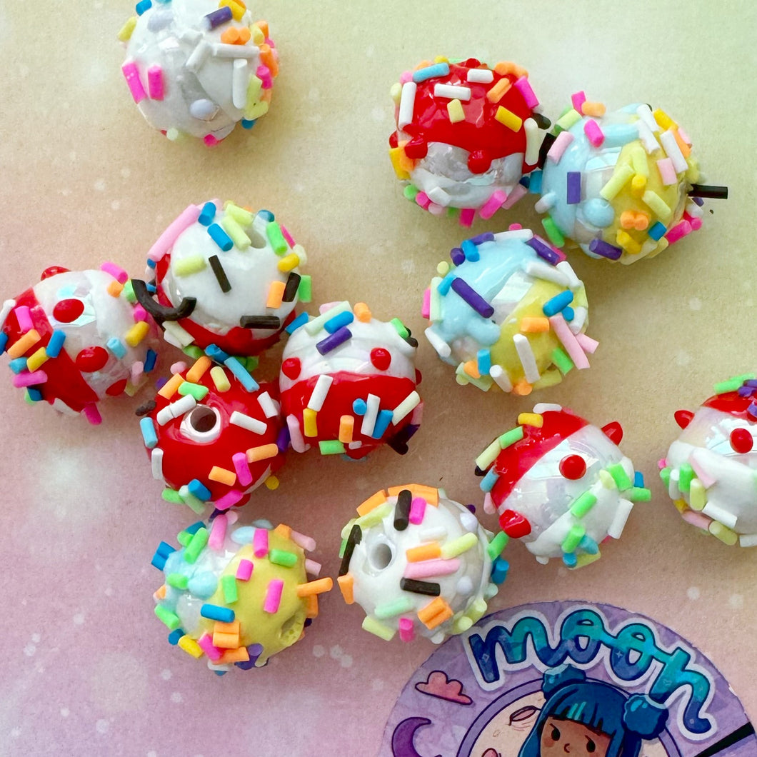 A521 Confetti Sorinkle Focal Beads -10pcs