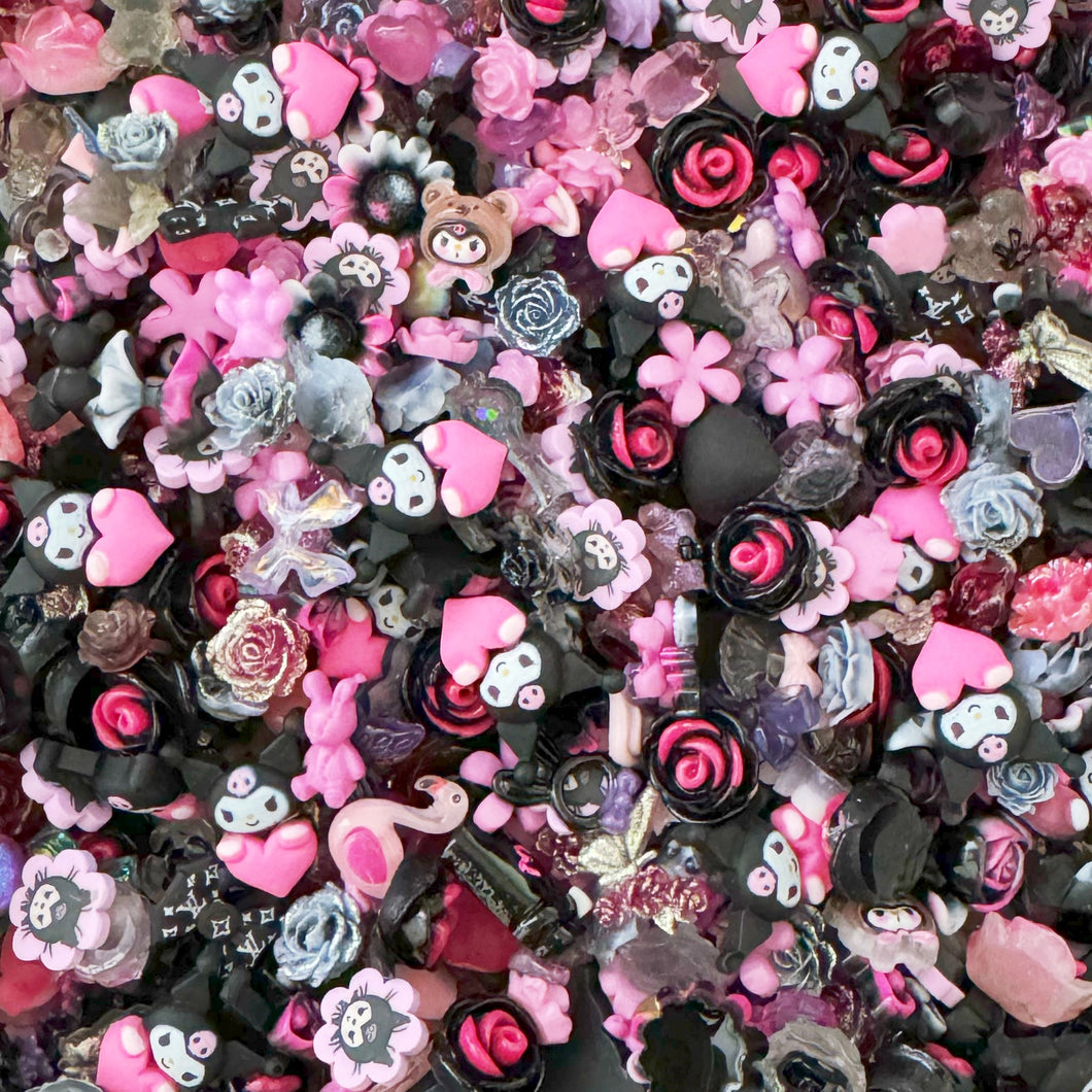 A539 Black Pink Kuromi Sprinkle Mix