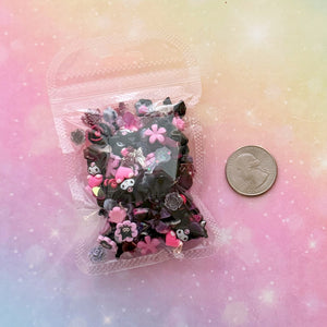 A539 Black Pink Kuromi Sprinkle Mix