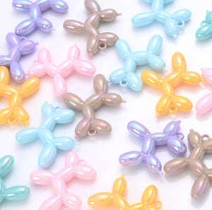 A290 Balloon Dog Beads 10 pcs