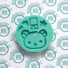 Load image into Gallery viewer, Kuma Head Mini Game Silicone Mold For Resin
