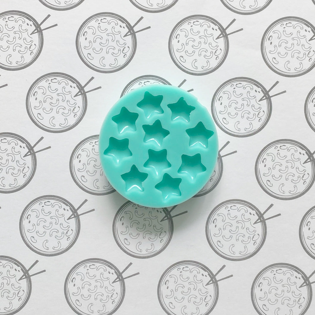 Puffy Star Shaker Insert Silicone Mold
