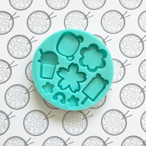 Flower Popsicle Grip Silicone Mold