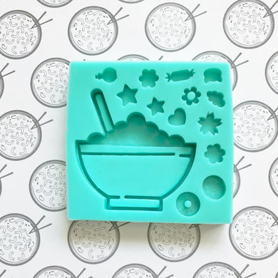 Cereal Bowl Silicone Resin Mold