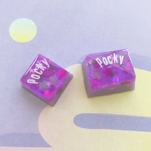 Pocky Grape Artisan Keycap Set