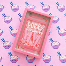 Load image into Gallery viewer, Strawberry Pocky Resin Shaker Tray
