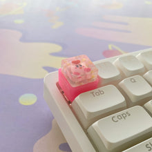 Load image into Gallery viewer, Kirby Heart Artisan Keycap