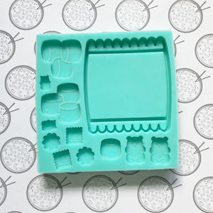 Jumbo Candy Packet Silicone Resin Mold