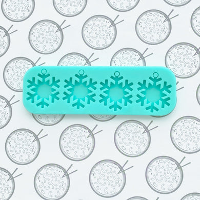 Snowflake Garland Silicone Mold for Resin