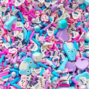 A229 Cute Blue Character Sprinkle Mix