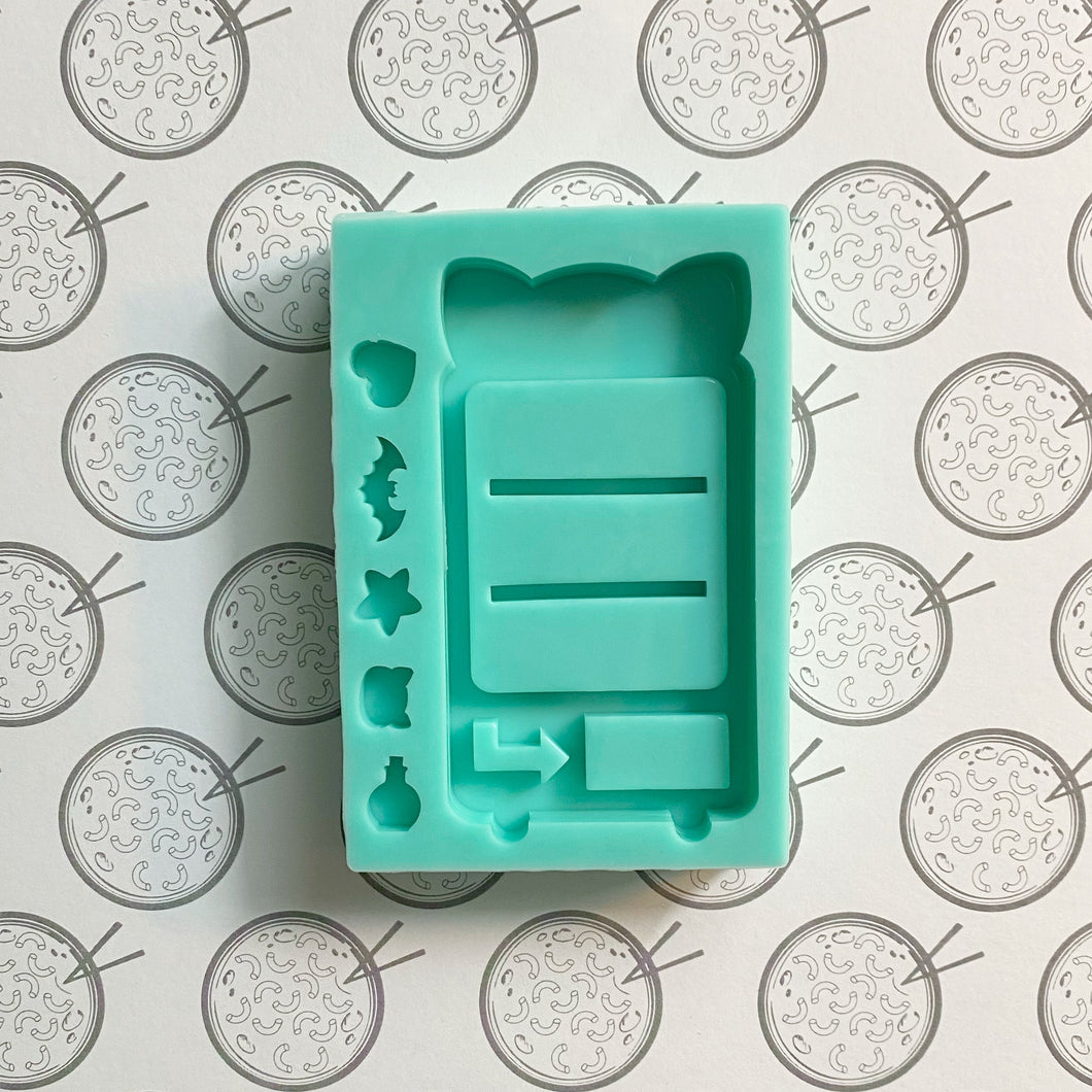 Cat Vending Machine Silicone Resin Mold