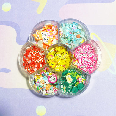A001 Sprinkle Flower Case and 7 Sprinkle Selections