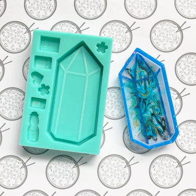 Crystal Tower Silicone Resin Mold